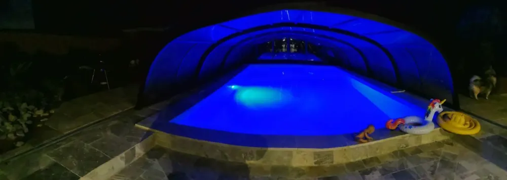 Piscine en revêtement pvc armé près de Roanne